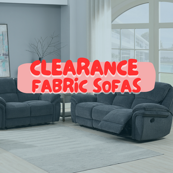 Clearance Fabric Sofas & Chairs
