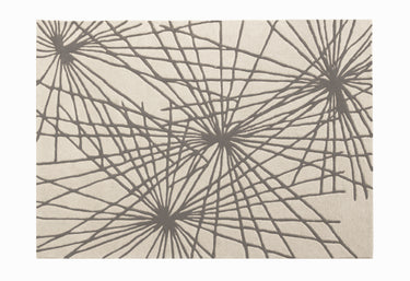 Aura Starburst Natural / Charcoal Rug