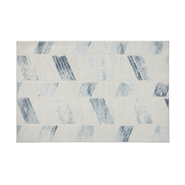 Muse Zig Zag Navy Rug