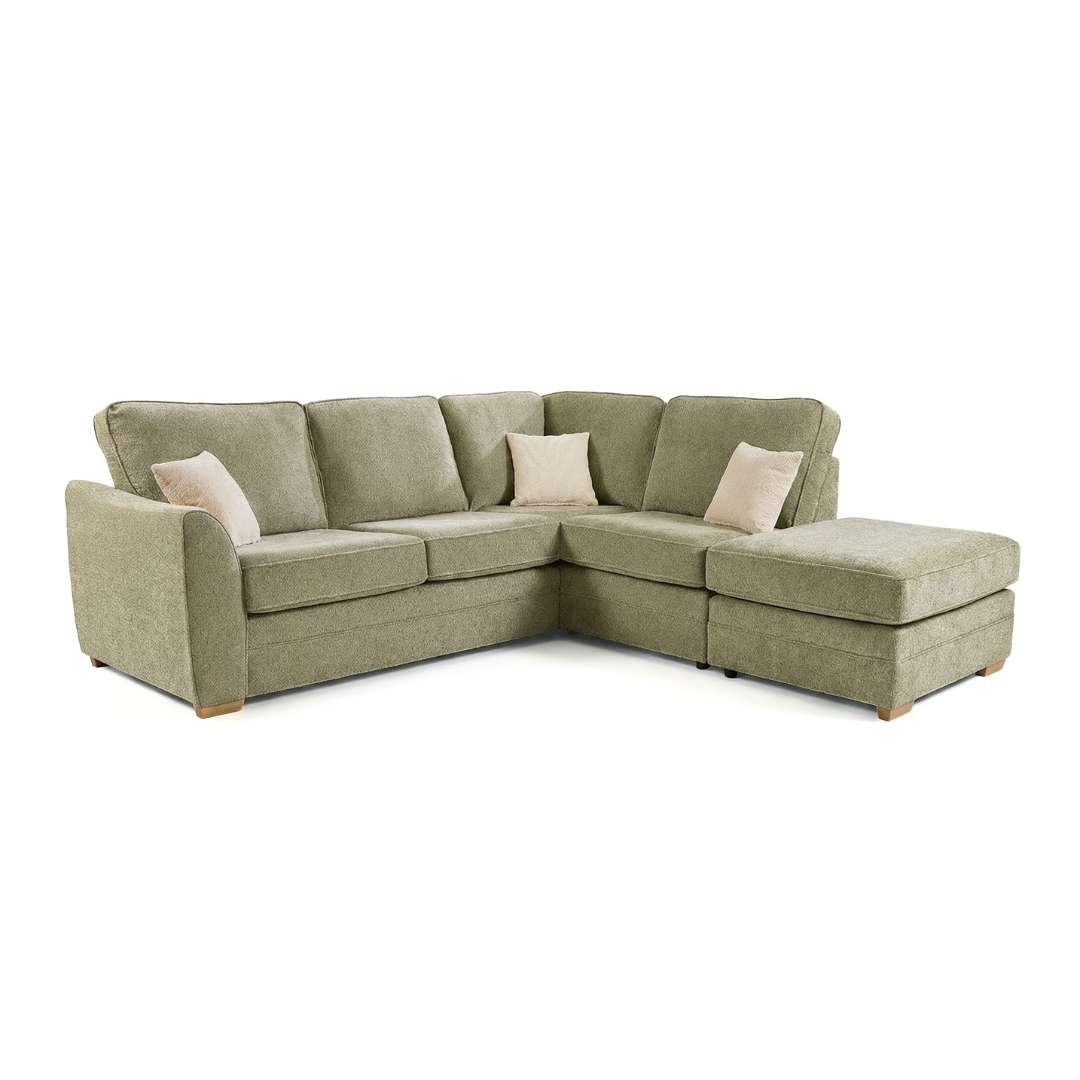 Ashton Footstool Chaise Fabric Sofa range – image 1