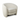 Home Living Outlet  Petrina Boucle Vanilla White Tub Chair