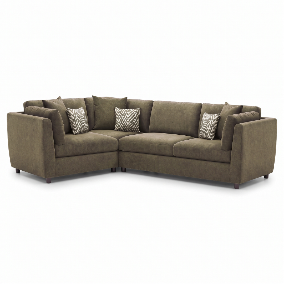 Nyla 1 Corner 2 Fabric Sofa