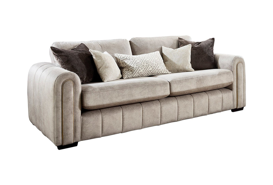 Vogue 3 Seater Fabric Sofa