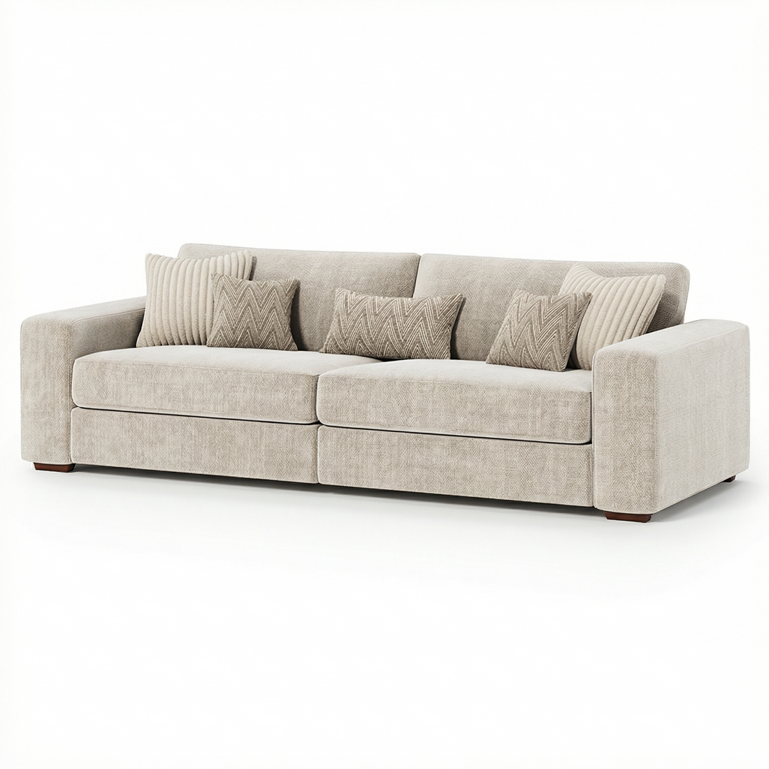 Henry 4 Seater Split Fabric Sofa