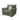 Jacob / Oscar Lebus 1 Seater Arm Chair Green Sofa