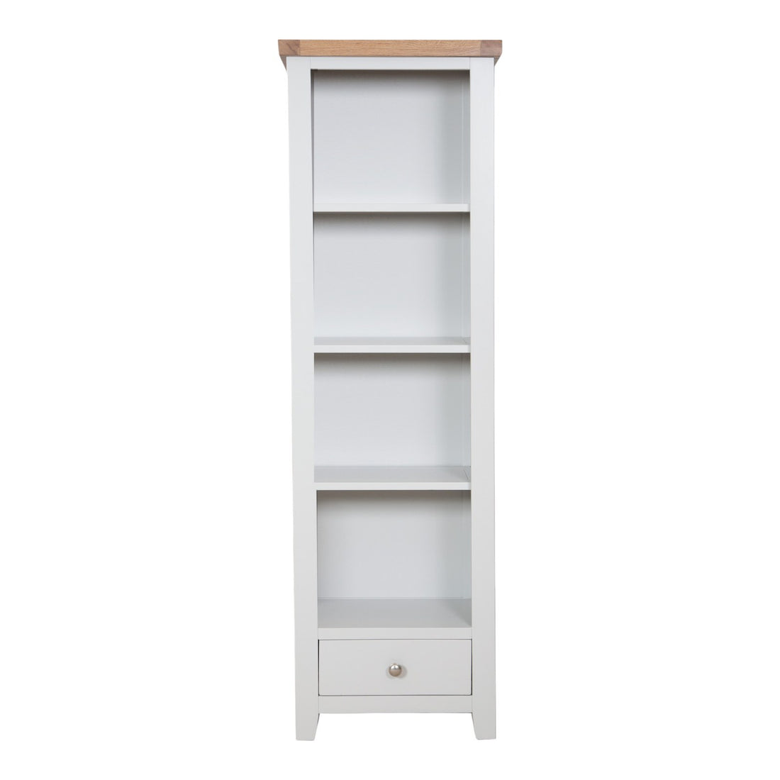 Ashby French Grey Slim Bookcase