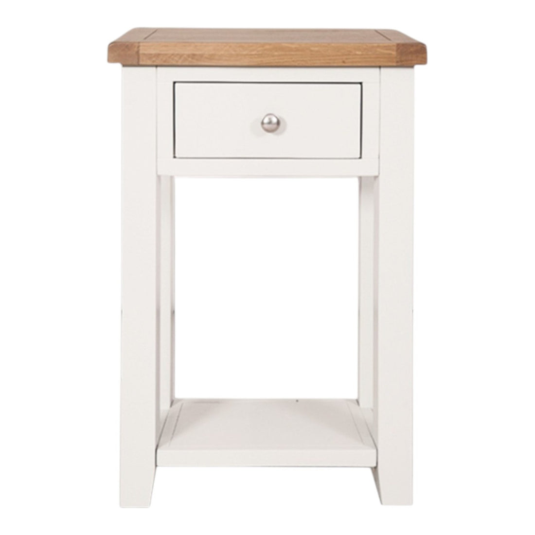 Ashby White 1 Drawer Console Table