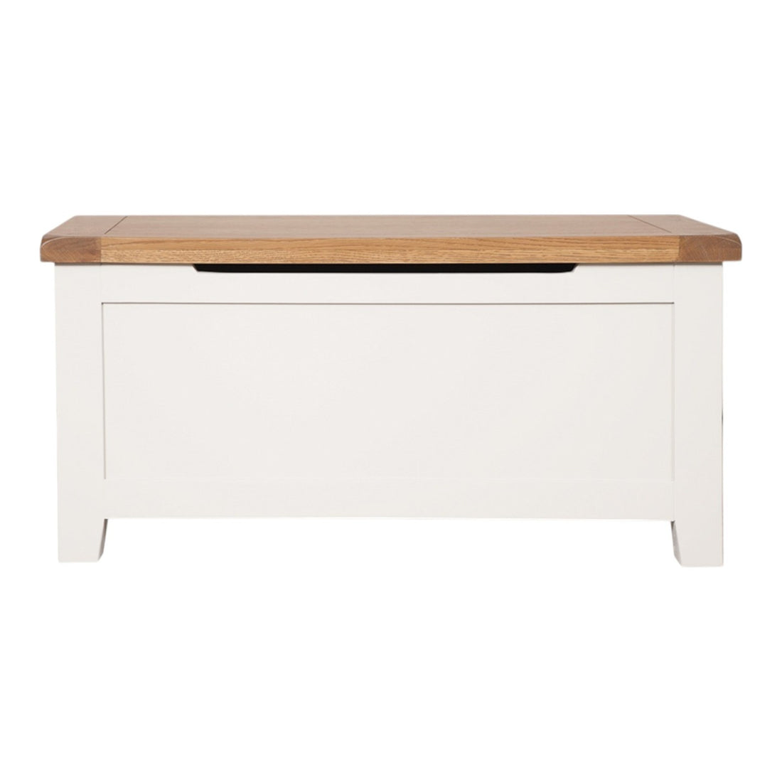 Ashby White Blanket Box