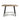 Bar Table Dining Wooden High Bar Stool Black Legs