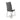 Jenner Leather Effect Grey - Chrome Leg Dining Chair