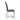 Jenner Leather Effect Grey - Chrome Leg Dining Chair