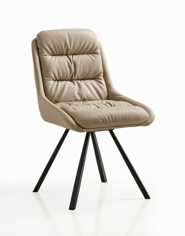 Cream Swivel Chair Dining Seat Sofa Clearance Outlet