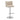 Malmaison Cream Velvet Brushed Steel Base Bar Stool