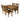 Jaya Sheesham Wood 1.35m Dining Table