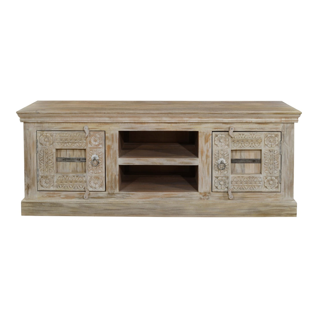 Jodhpur Mango Wood 2 Door TV Unit