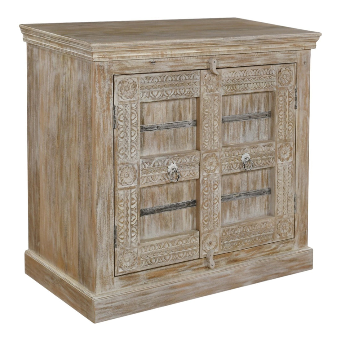 Jodhpur Mango Wood Hall Cabinet