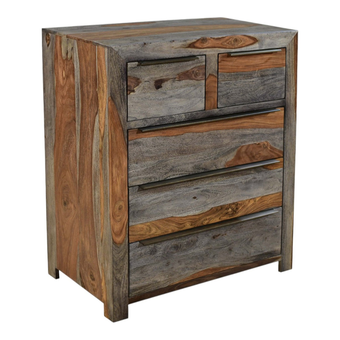Kochi Sheesham Wood 2 Over 3 Chest of Drawers