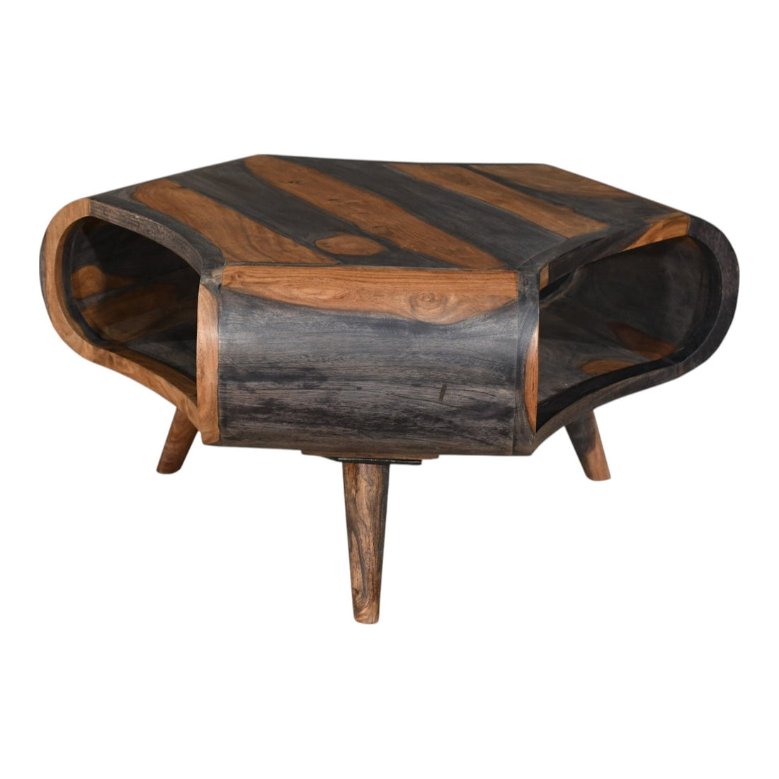Kochi Sheesham Wood Large Tri Table - view 3