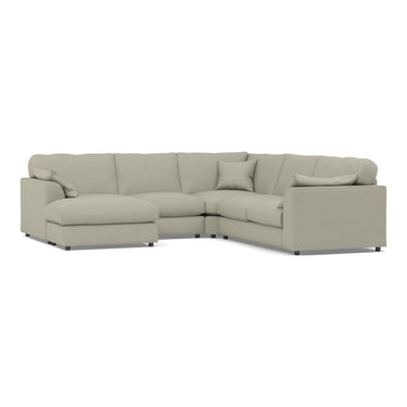 Mae 3 Corner 3 Chaise Fabric Sofa in Willow Dusty
