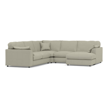 Mae Chaise 3 Corner 3 Fabric Sofa in Willow Dusty