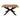 Ranchi Mango Wood Live Edge 1.35m Dining Table - view 2