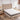 Sleep+ Premium 25cm cool gel memory foam mattress on a beige fabric bed frame in a bright bedroom