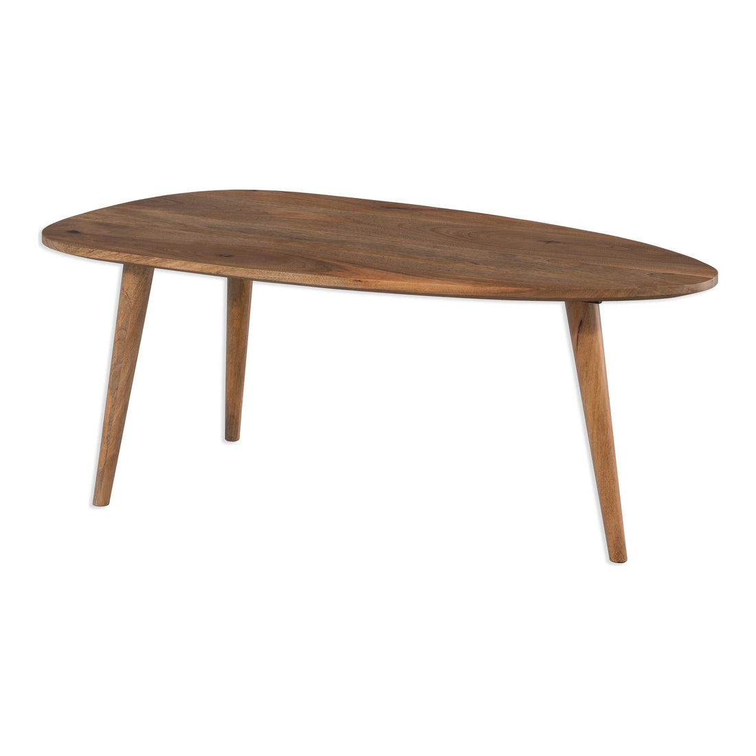 Soren Mango Wood Abstract Coffee Table