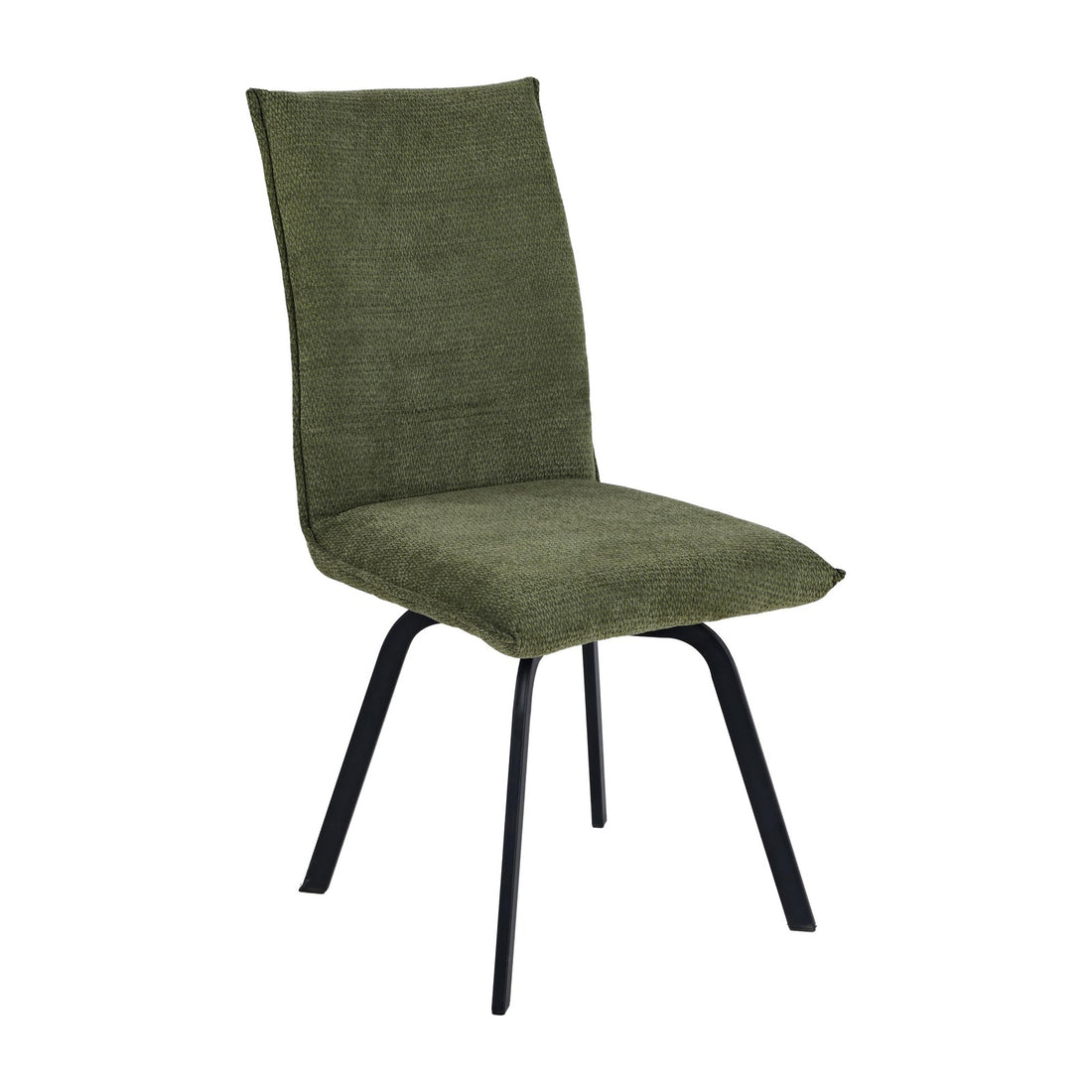 Ulric Chenille Dining Chair - Green – studio view 1
