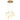 Kris Cross Opal Ball With Gold Frame 8 Light Pendant