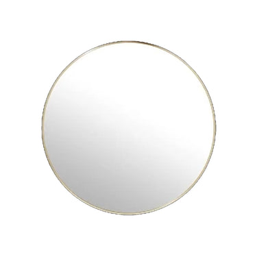 Sofology Renee Round Gold Wall Mirror