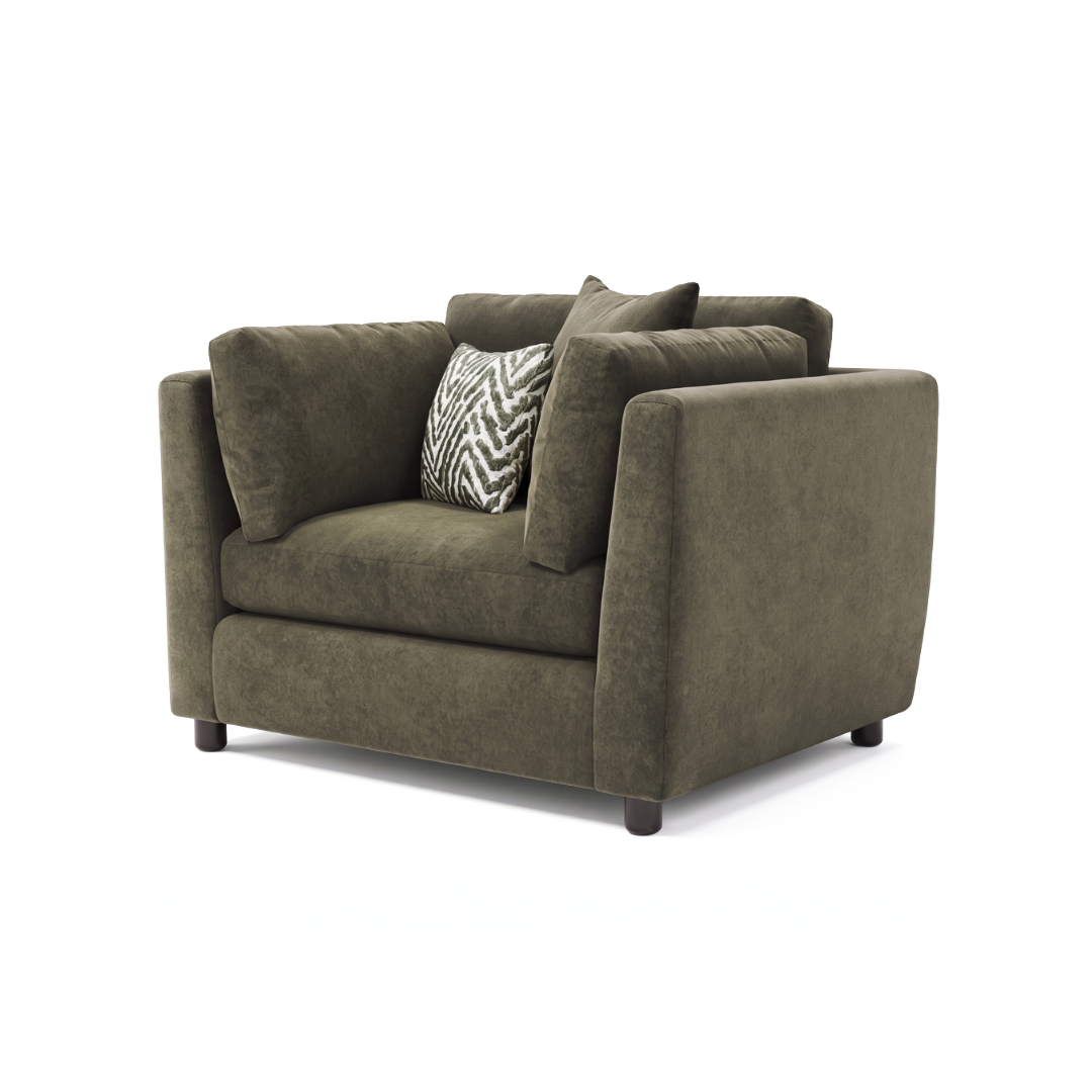 Nyla Loveseat Fabric Chair
