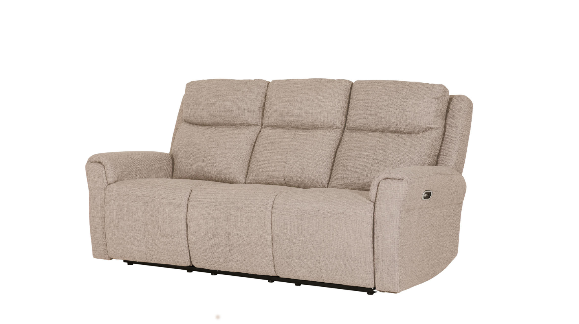 Larissa 3 Seater Sofa Electric Power Recliner Leather / Fabric