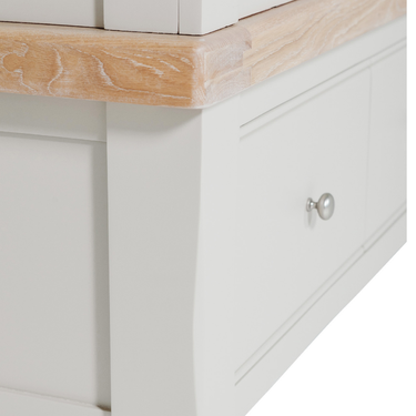 Henley Wooden Wardrobe 3 Door - Taupe