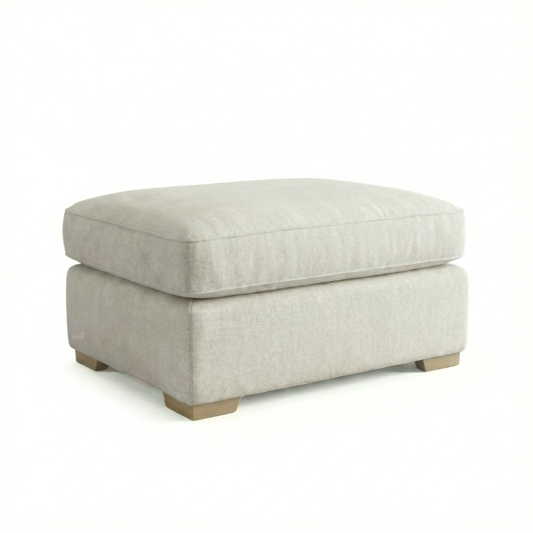 Molly Large Fabric Footstool