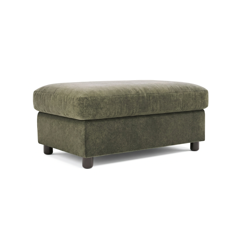 Nyla Banquette Fabric Footstool