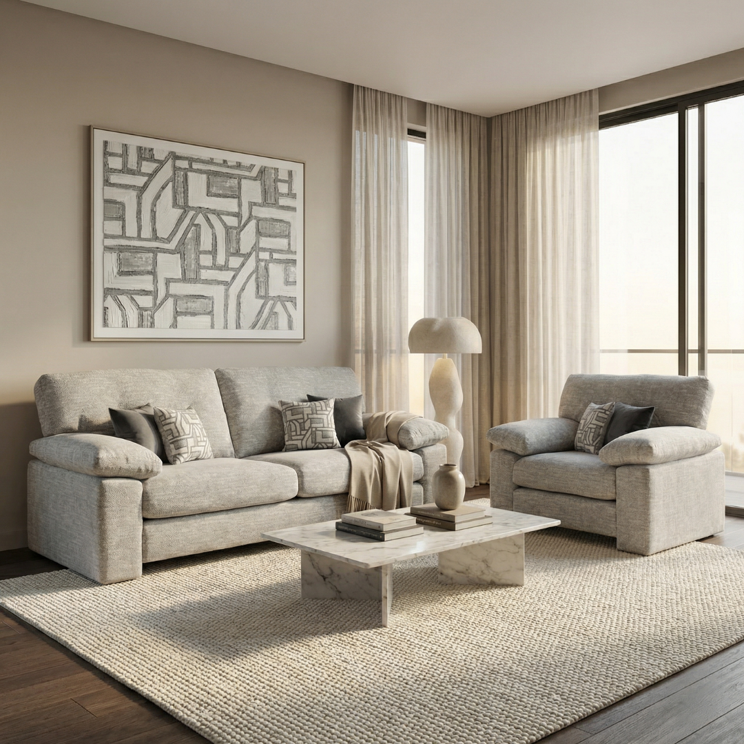 Morgan 3 Seater Sofa – Home Living Outlet