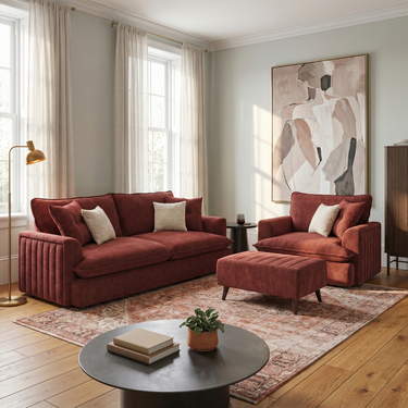 Edgerton 2 Corner 1 Fabric Sofa
