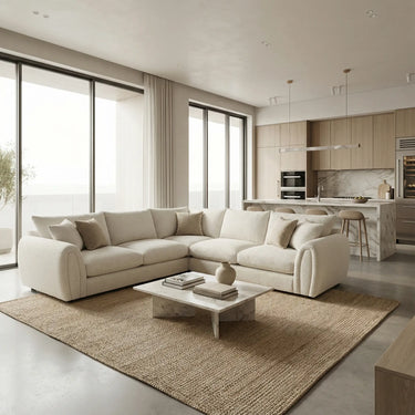 Archie Loveseat Chair Teddy Fabric