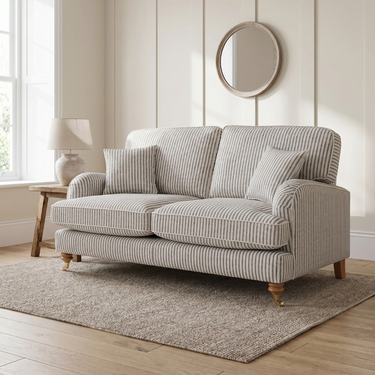 Bella 2 Seater Fabric Traditional Cottage Style Sofa