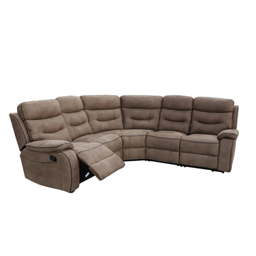 Warwick Manual Recliner Fabric Corner Sofa