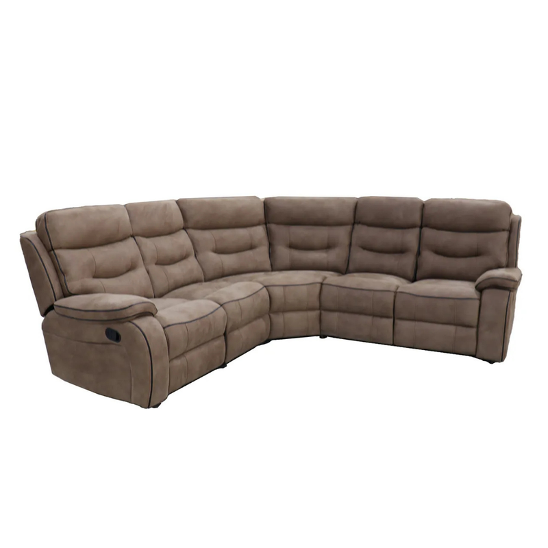 Warwick Manual Recliner Fabric Corner Sofa