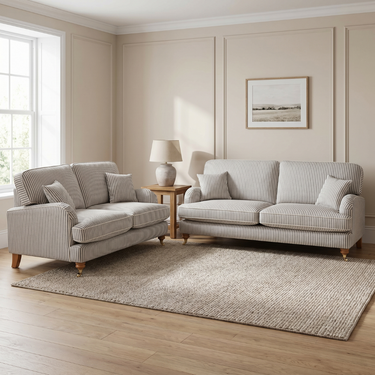 Bella Storage Fabric Footstool