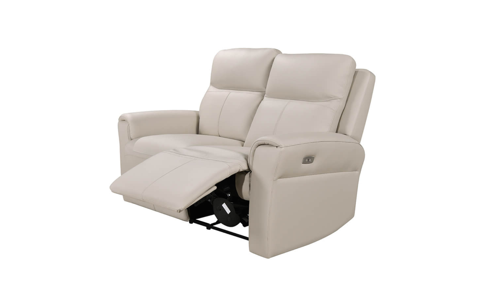 Larissa 2 Seater Sofa Electric Power Recliner Leather / Fabric