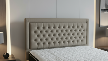 Tokyo Premium Fabric Upholstered Bed Frame