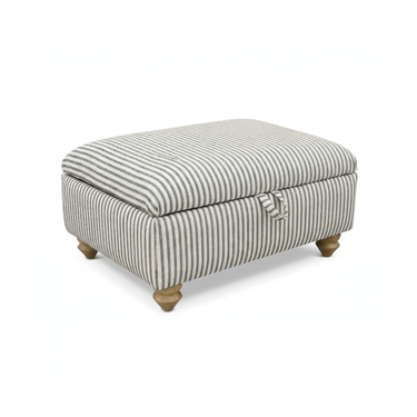 Bella Storage Fabric Footstool