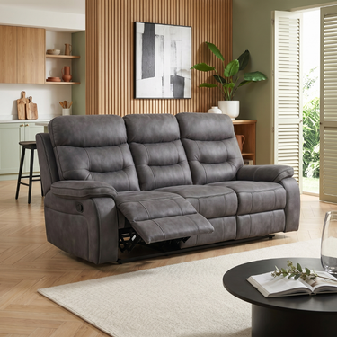 Warwick 3 Seater Recliner Fabric Sofa