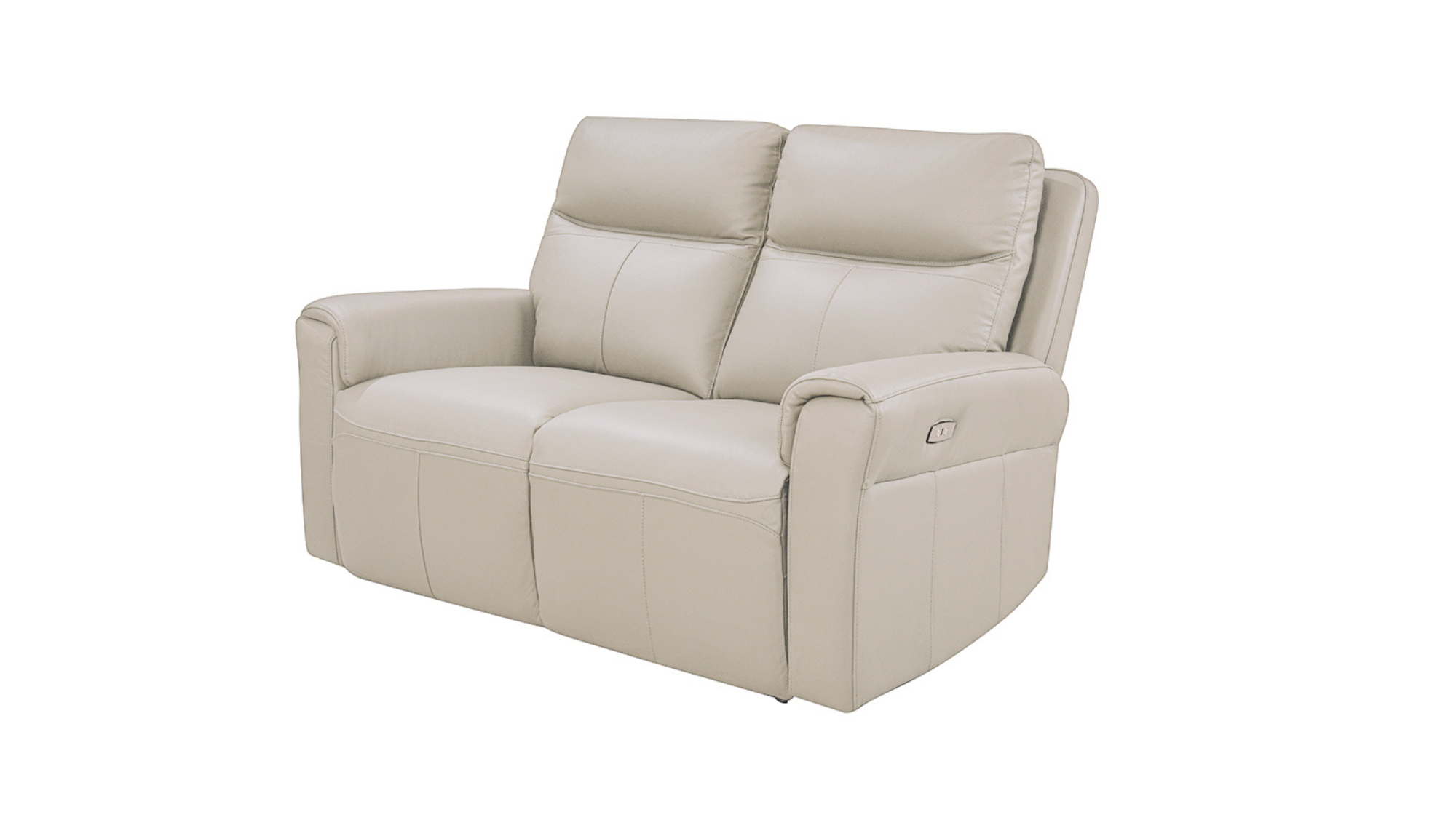 Larissa 2 Seater Sofa Electric Power Recliner Leather / Fabric