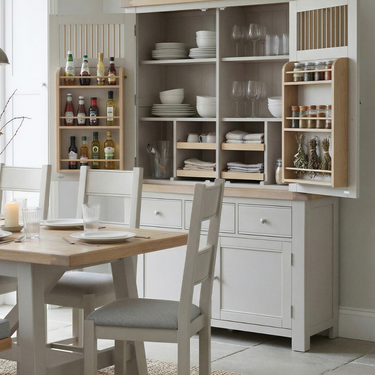 Henley Wooden Sideboard Large -Taupe
