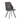 Vidal Leather Effect Dark Grey Dining Chair