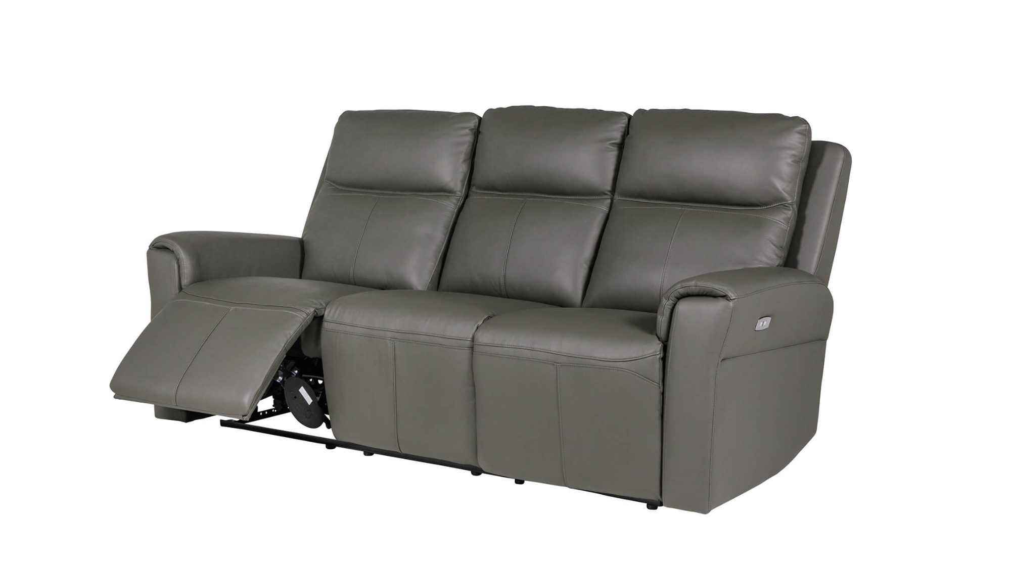 Larissa 3 Seater Sofa Electric Power Recliner Leather / Fabric